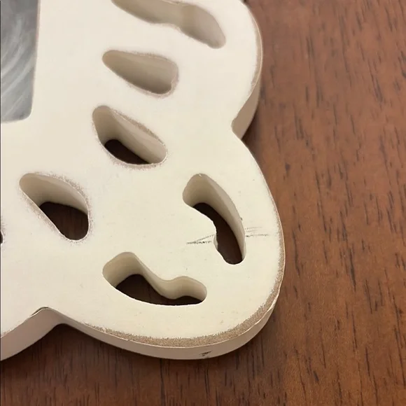 White Picture Frame with Intricate Scrollwork - Picture 8 of 12